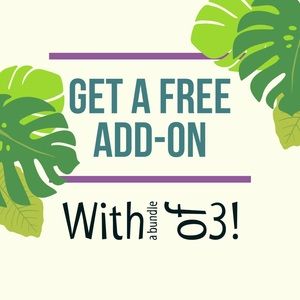 😁FREE ADD-ONS😁
